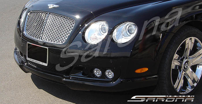 Custom Bentley GT  Coupe Front Add-on Lip (2003 - 2010) - $890.00 (Part #BT-002-FA)